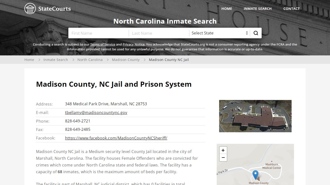 Madison County NC Jail Inmate Records Search, North ...